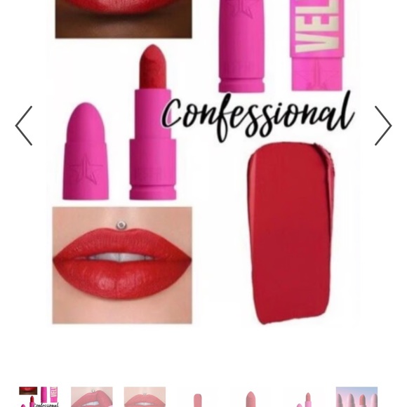 Jeffree Star Cosmetics Velvet Trap Lipstick In Confessional - Picture 5 of 5